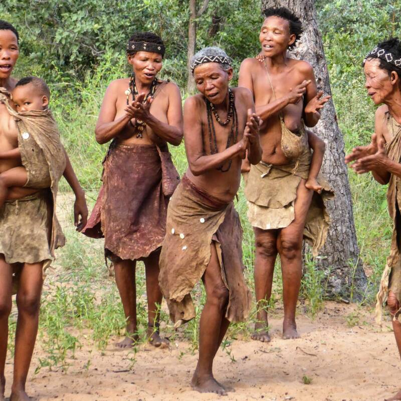 San / Bushmen Namibia - 10 Interesting Facts about Namibia 
