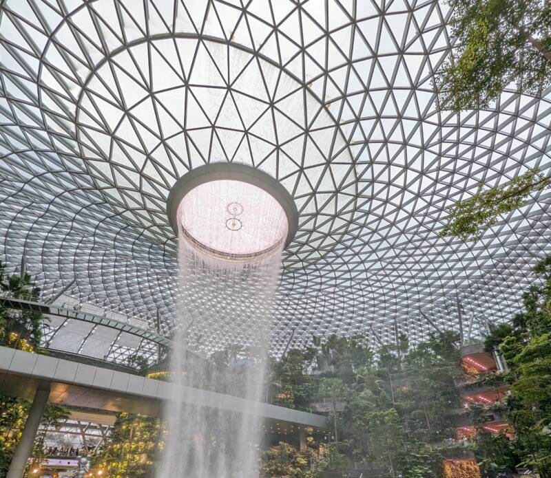 Waterfall at Changi - Singapore