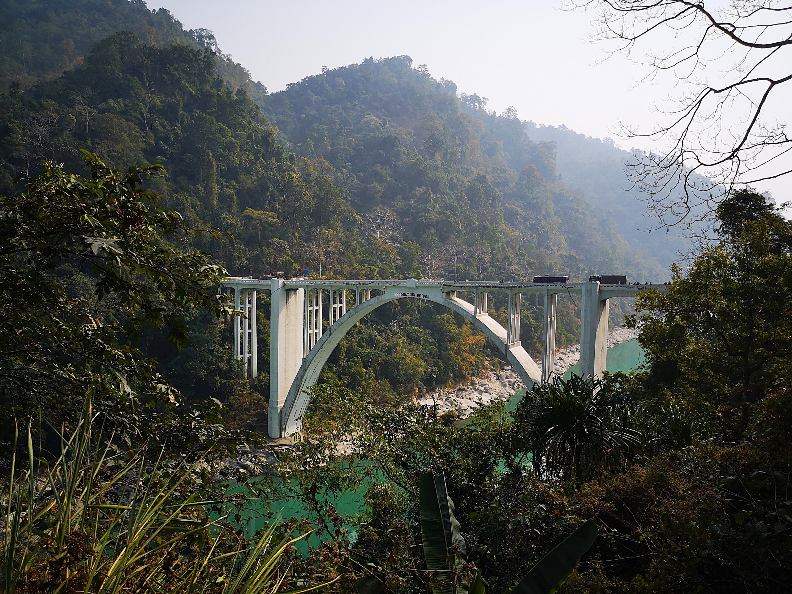 Corronation Brigde - On my way to Gangtok