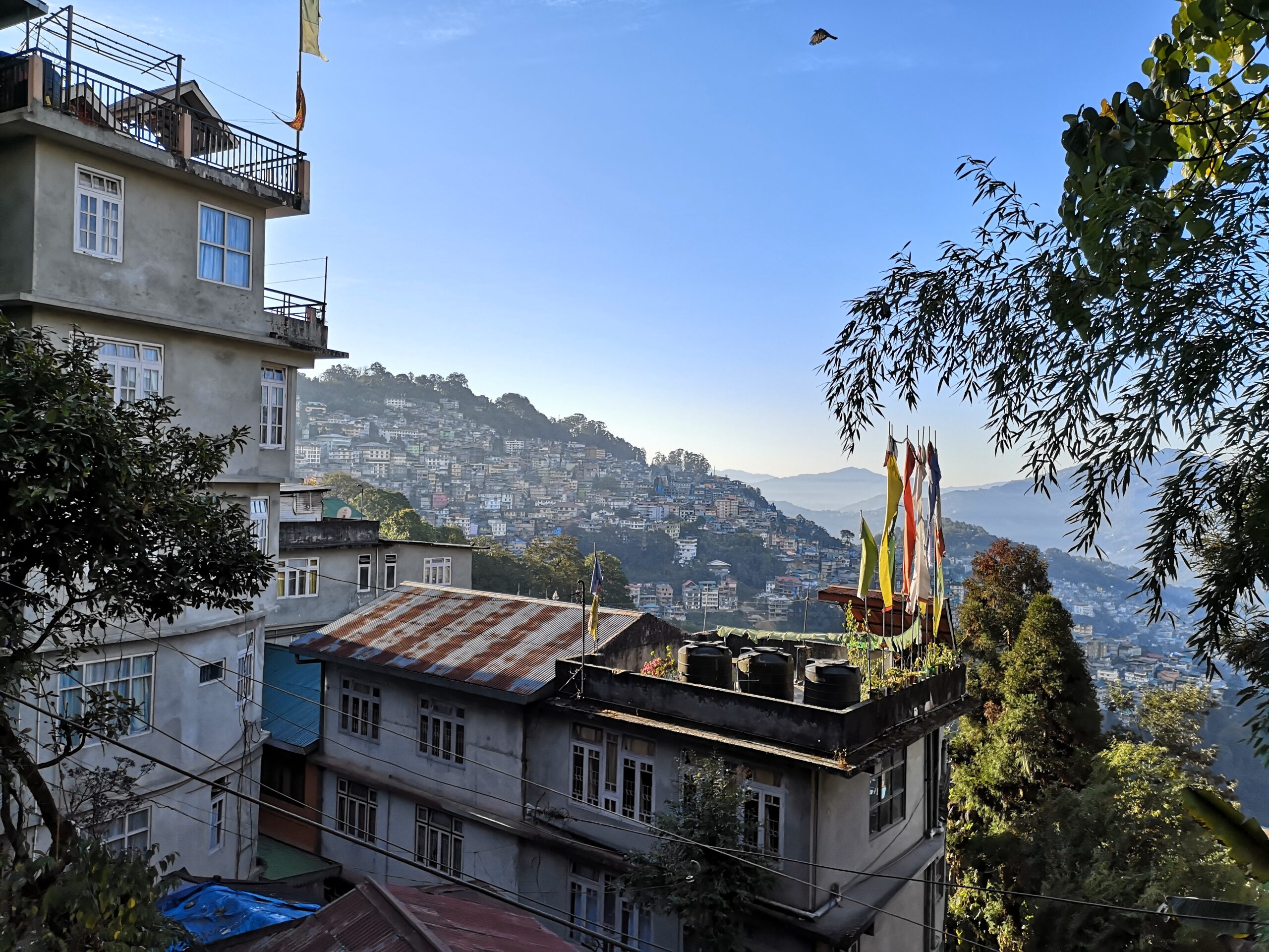 View over Gangtok, Sikkim