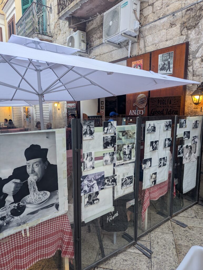 Orecchiette cime di rapa at anto in Bari