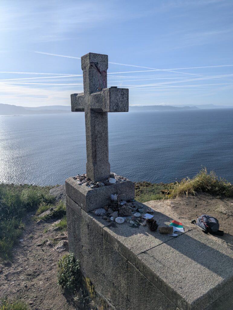 Cross at Finisterre - Camino Finisterre Guide