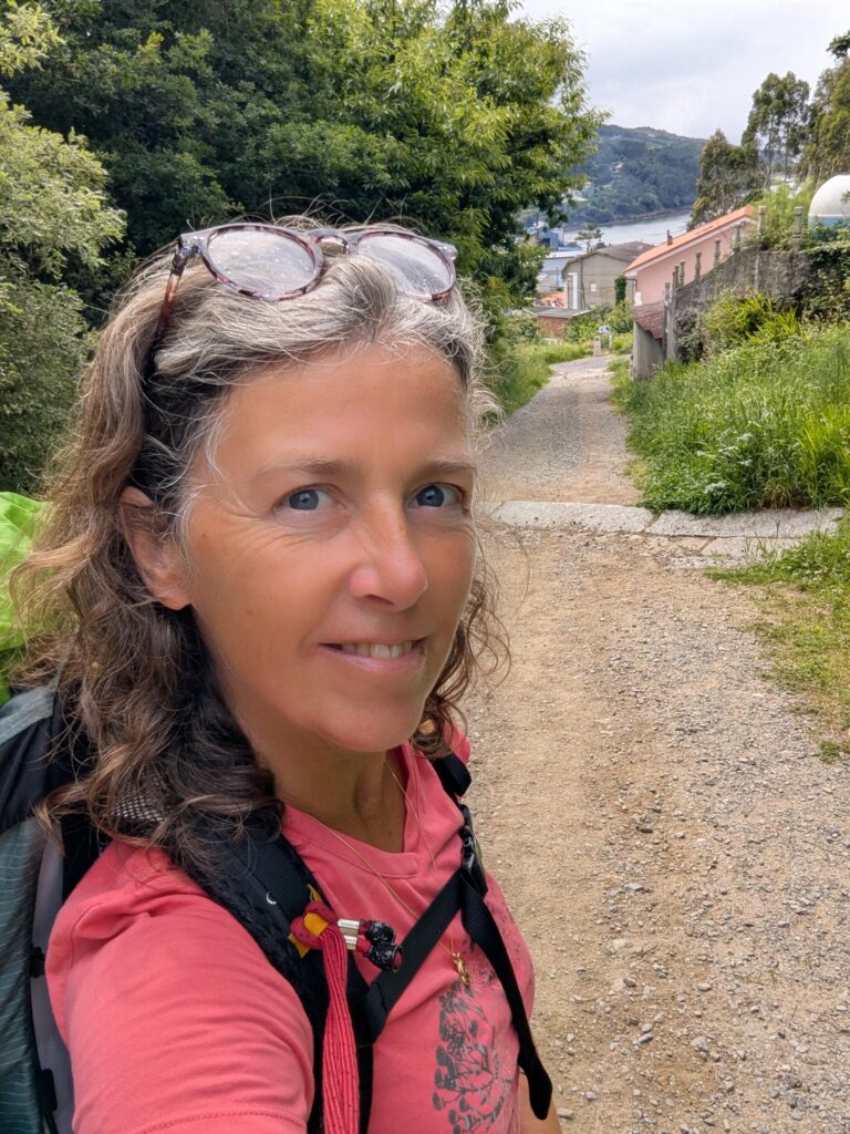 Selfie op de Camino Finisterre
