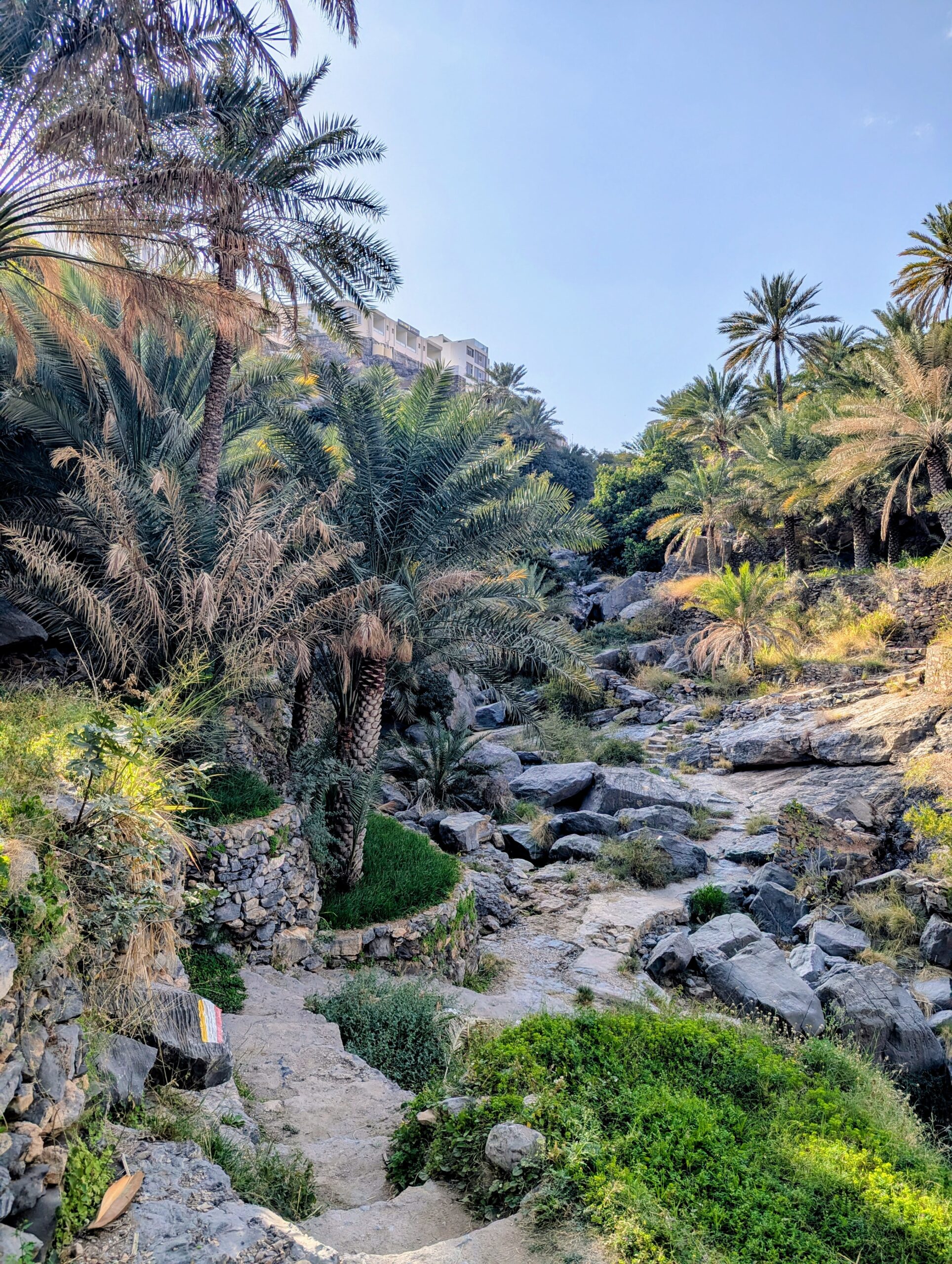 Hiking at Misfat Al Abriyeen - Oman W9c