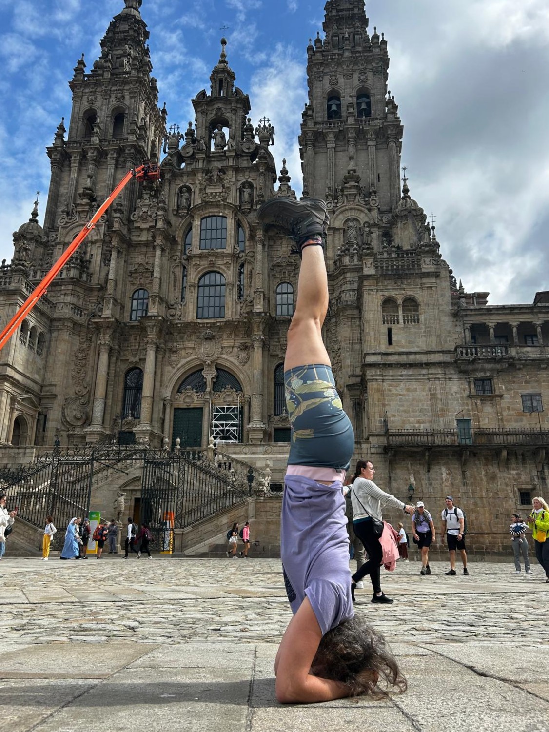 Yoga pose Santiago