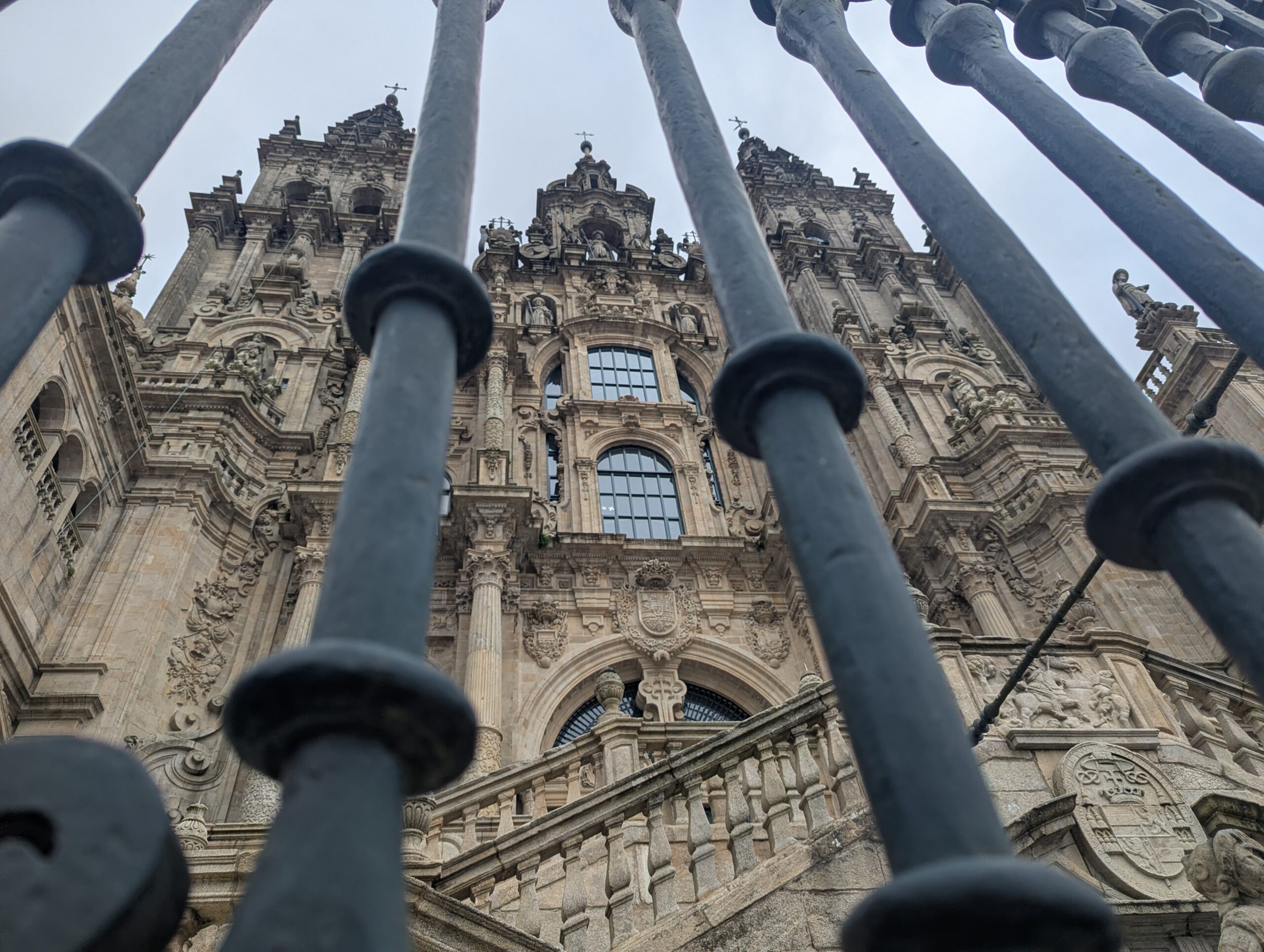 Header Praza do Obradoiro